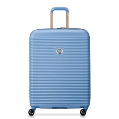 Delsey Freestyle 70cm 4 Double Wheels Expandable Trolley Case Sky Blue