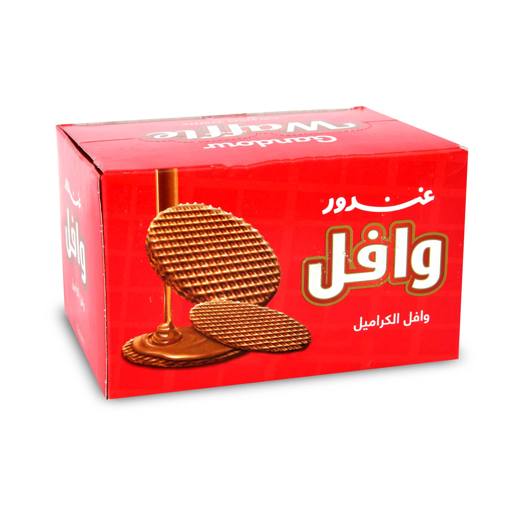 Gandour Caramel Waffle 24*28g