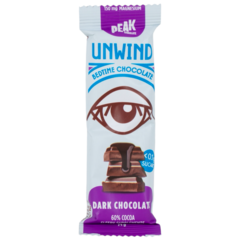 Peak Chocolate Unwind Dark Chocolate 25g