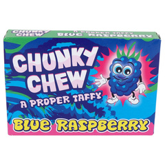 Chunky Chew Blue Raspberry Candy 100g