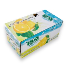 Al Rabie Exotic Lemon, Apple & Mint Juice with Added Sugar 18*250ml