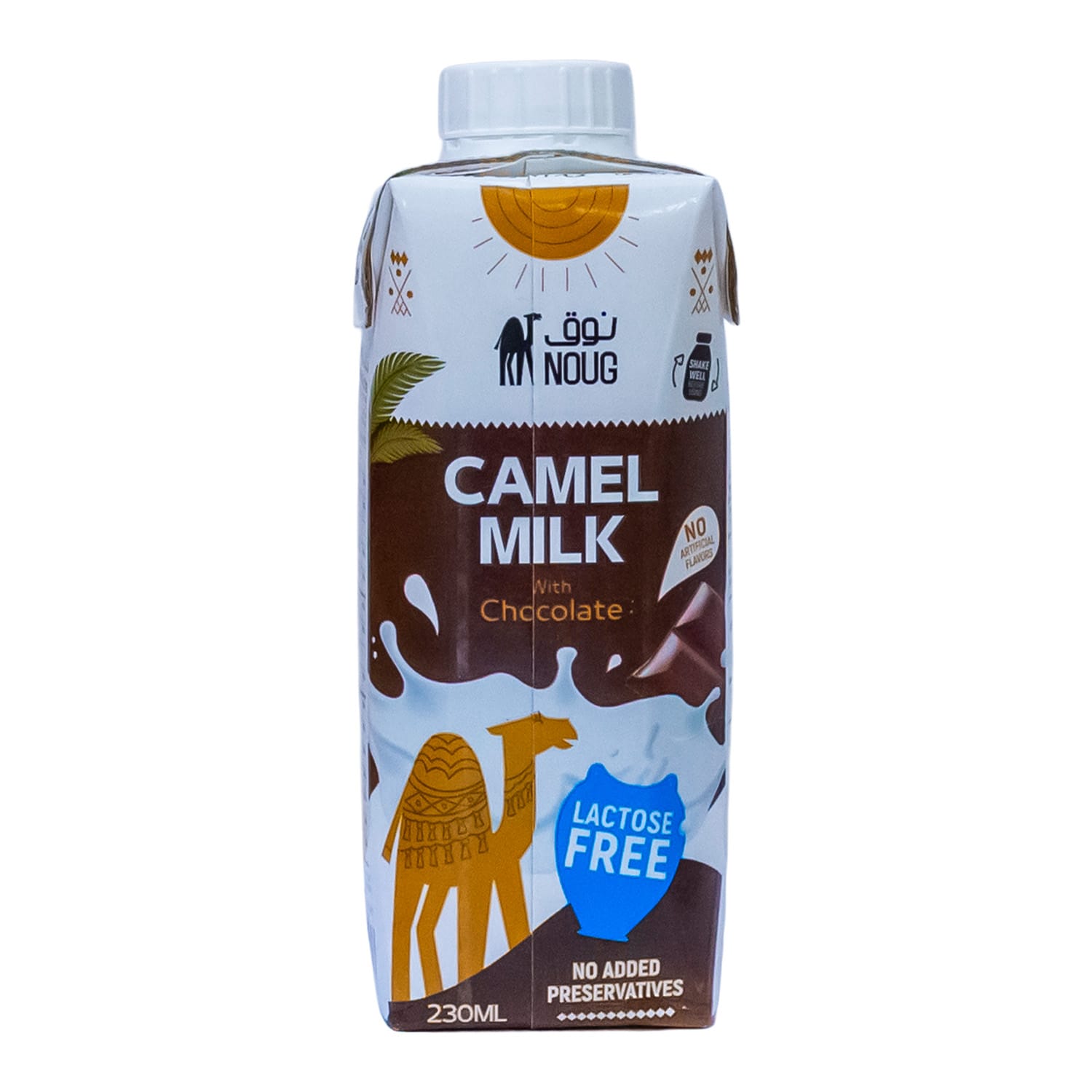 Noug UHT Camel Milk with Chocolate 230 ml