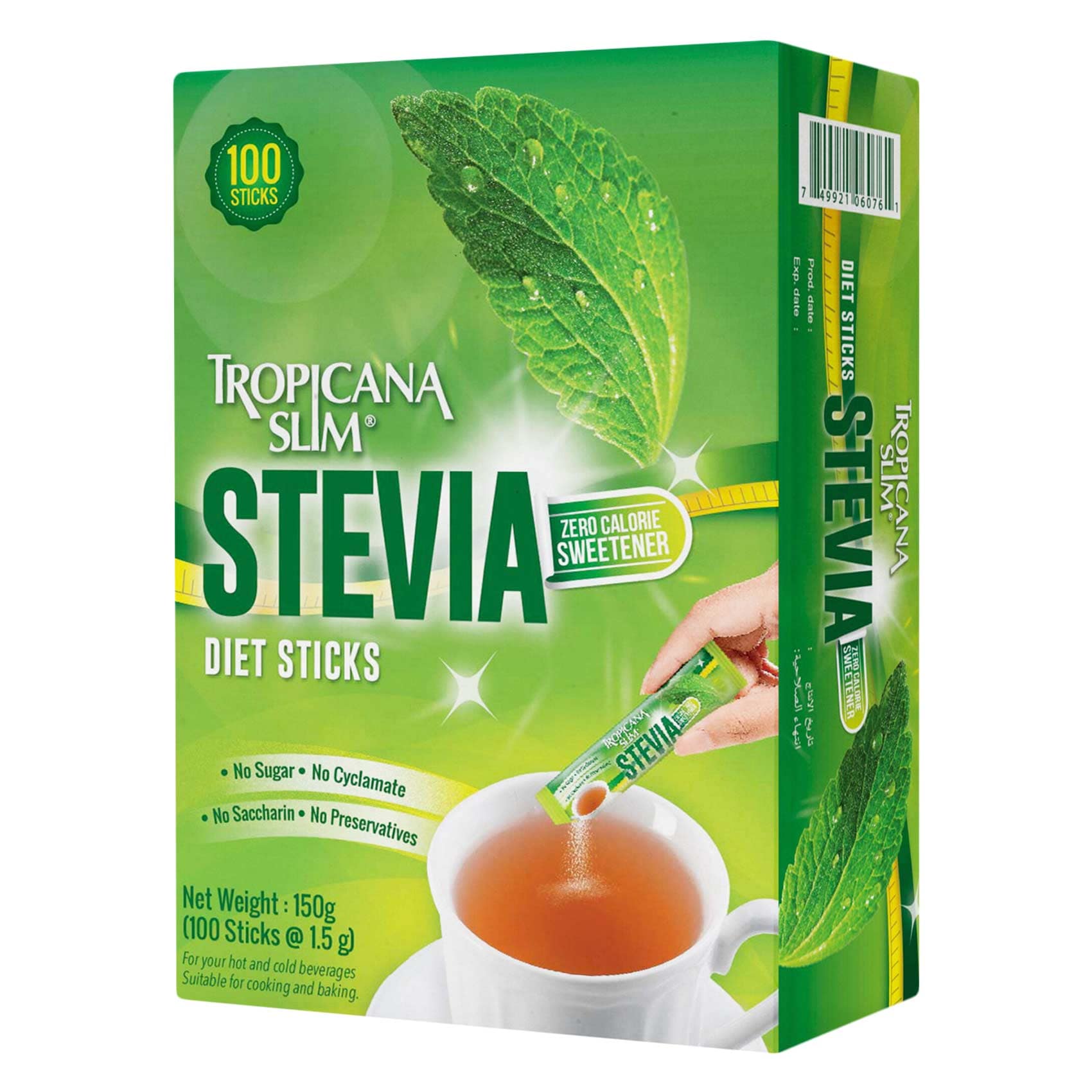 Tropicana Slim Stevia 150g