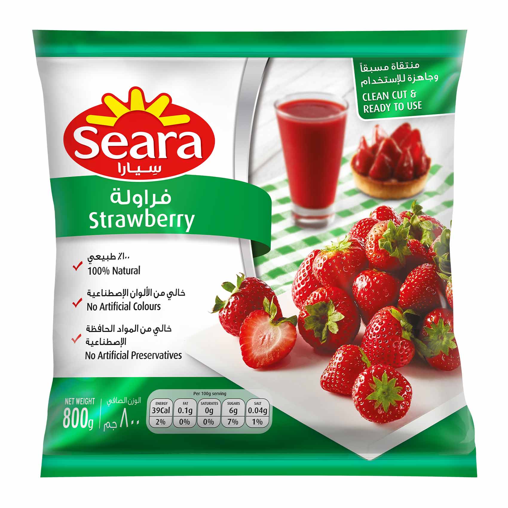 Seara Strawberry 800g