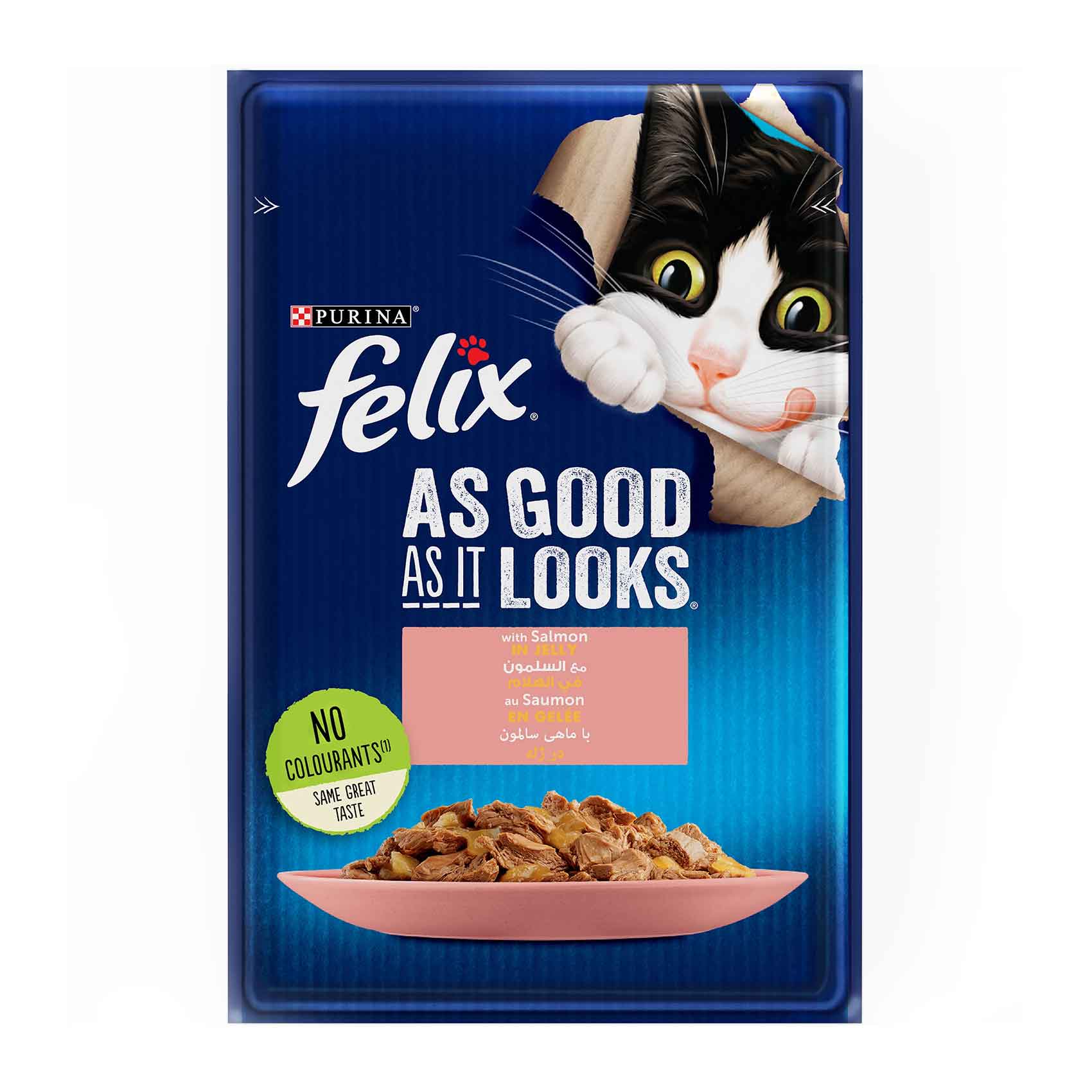 Felix salmon in jelly 85g