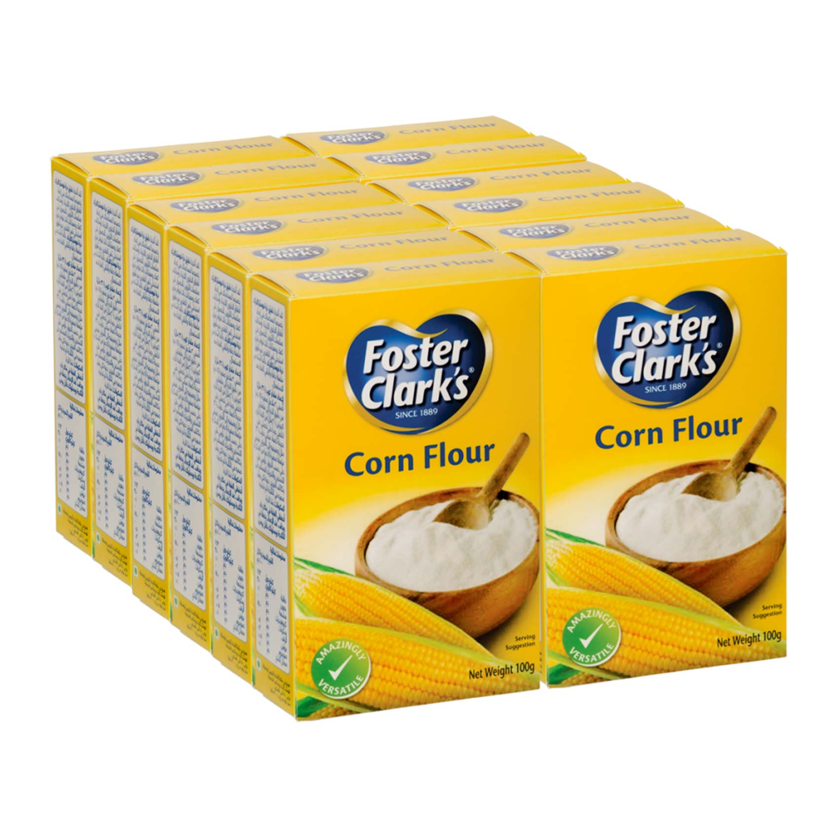 Foster Clarks Corn Flour 100g ×12