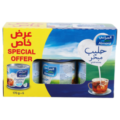 Almarai Evaporated Milk 6*170g