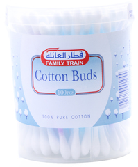 Family Train Cotton Buds 100pc