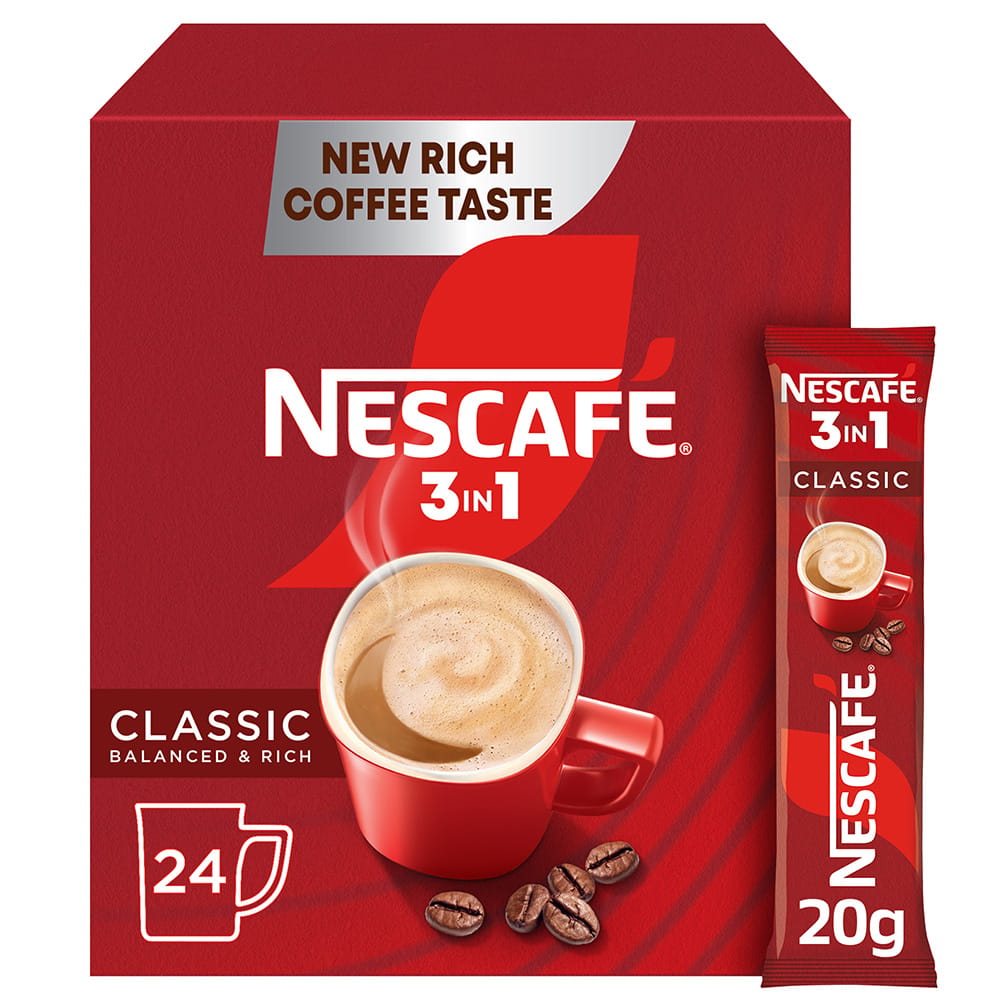 Nescafe 3 in 1 Instant Coffee Mix Classic 24*20g