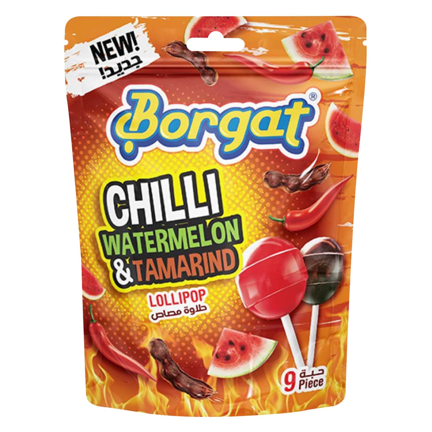 Borgat Chilli Watermelon Lollipop 162g
