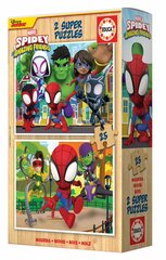 Educa Borras 2 Super Puzzles Spidey Amazing Friends 25 Pieces