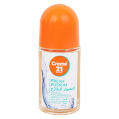 Creme 21 Fresh Fusion Aquatic Anti-Perspirant Roll-On Deodorant 50ml