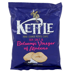 Kettle Potato Chips Sea Salt & Balsamic Vinegar 130g