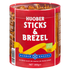 Huober Organic Pretzel & Stick Mix 300g