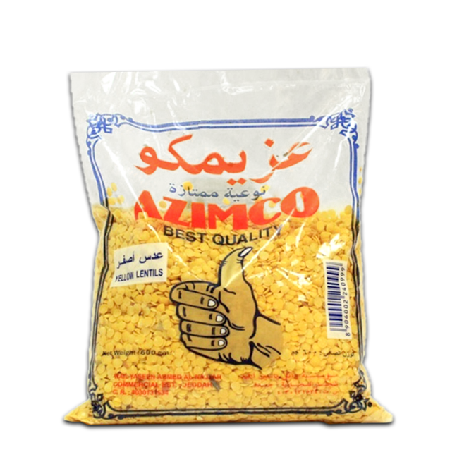 Yellow Lentils 600 G
