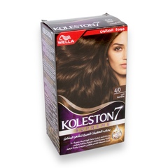 Wella Koleston 4/0 Medium Brown Hair Color Cream 400ml
