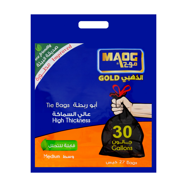 Medium Tie Trash Bags 30 Gallon