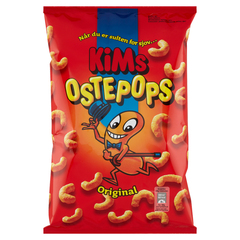 KiMs Ostepops Cheese Corn Puffs 140g