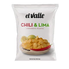 El Valle Chili & Lime Potato Chips 130g