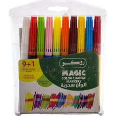 Roco Magic Color Change Color Marker 9+1 Pieces RQ-19131