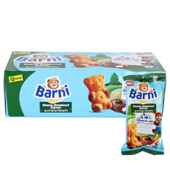 Barni Chocolate Hazelnut Flavor Cake 12*30g