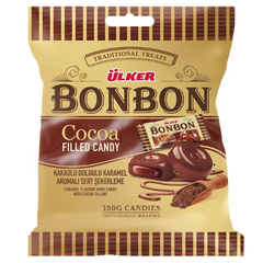 Ulker Bonbon Cocoa Filled Candy 150g