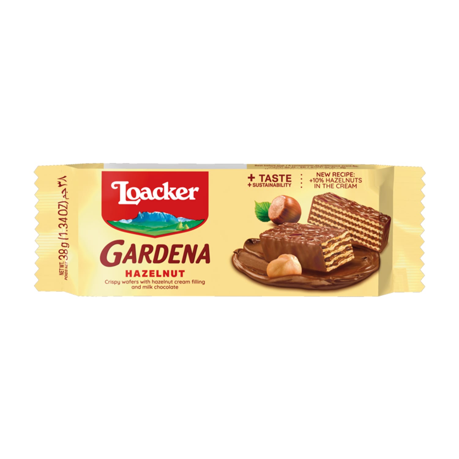 Loacker Gardena Chocolate Wafers 38g