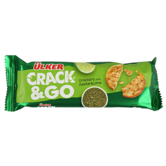 Ulker Crack & Go Crackers with Zaatar & Lime 36g