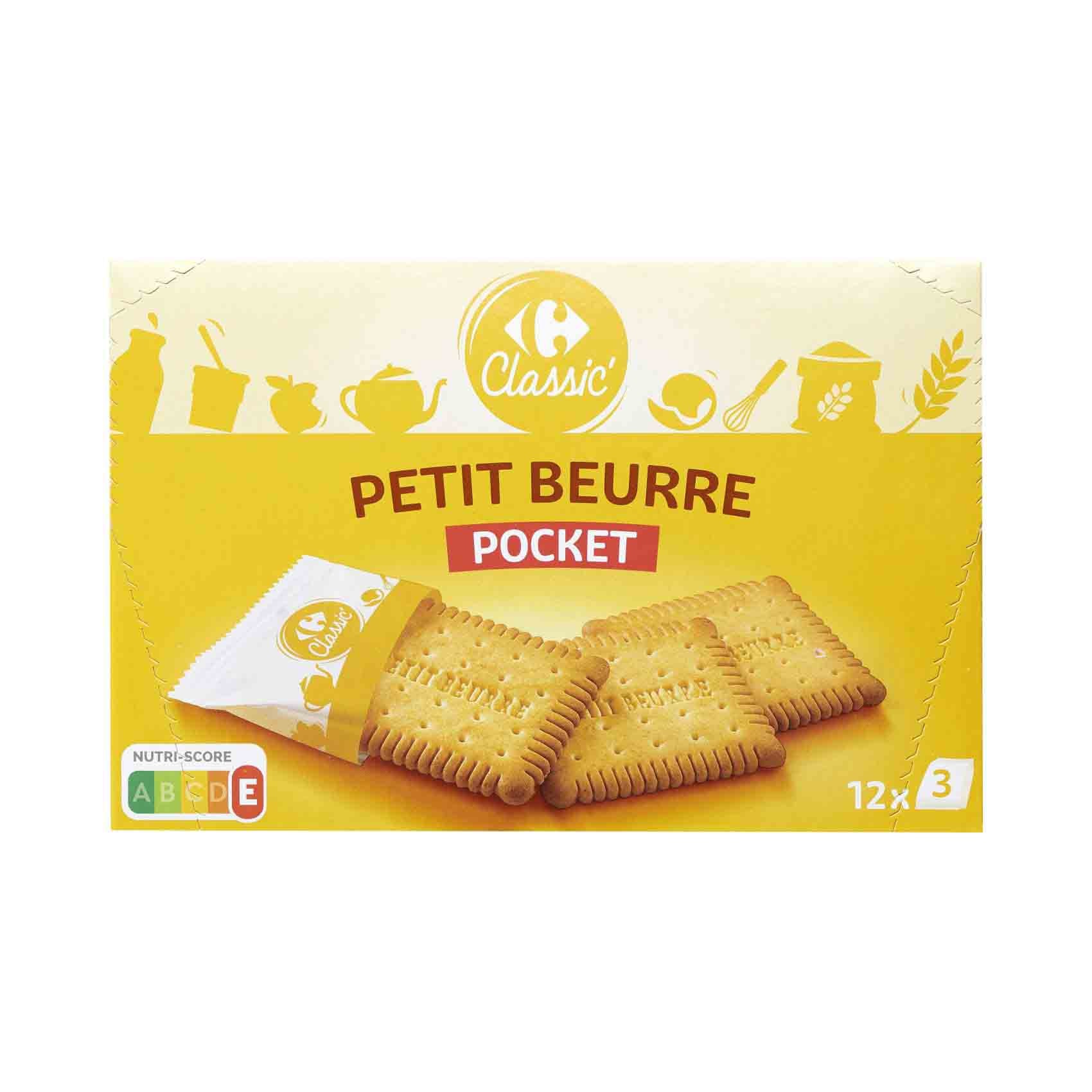 Carrefour Classic Petit Beurre Pocket Biscuits 300g