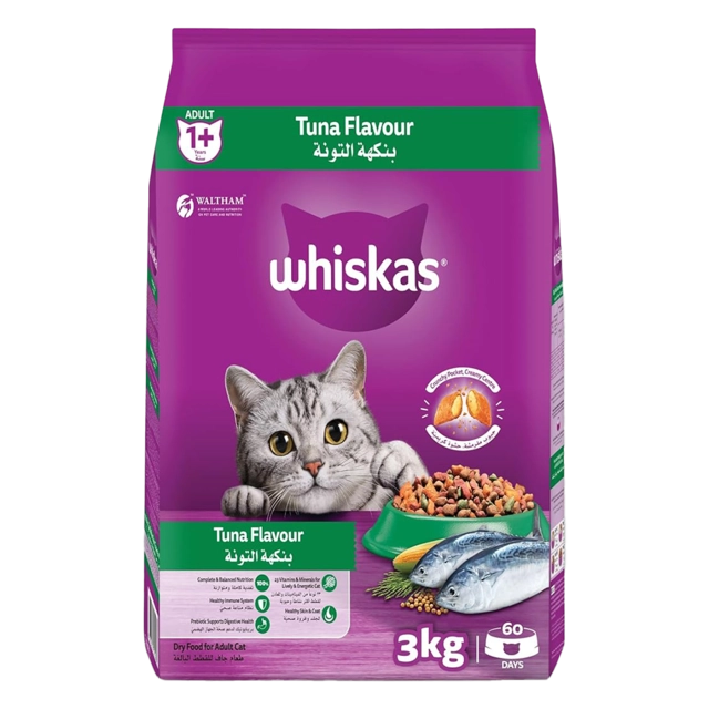 Whiskas Tasty Mix, Mix of the Tuna Collection in Jelly, Wet Cat Food, Pack of 12x70g