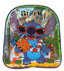 Disney Stitch Travel Set Backpack & Art Supplies
