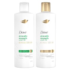 Dove Shampoo Avocado Strength & Conditioner 400+320ml