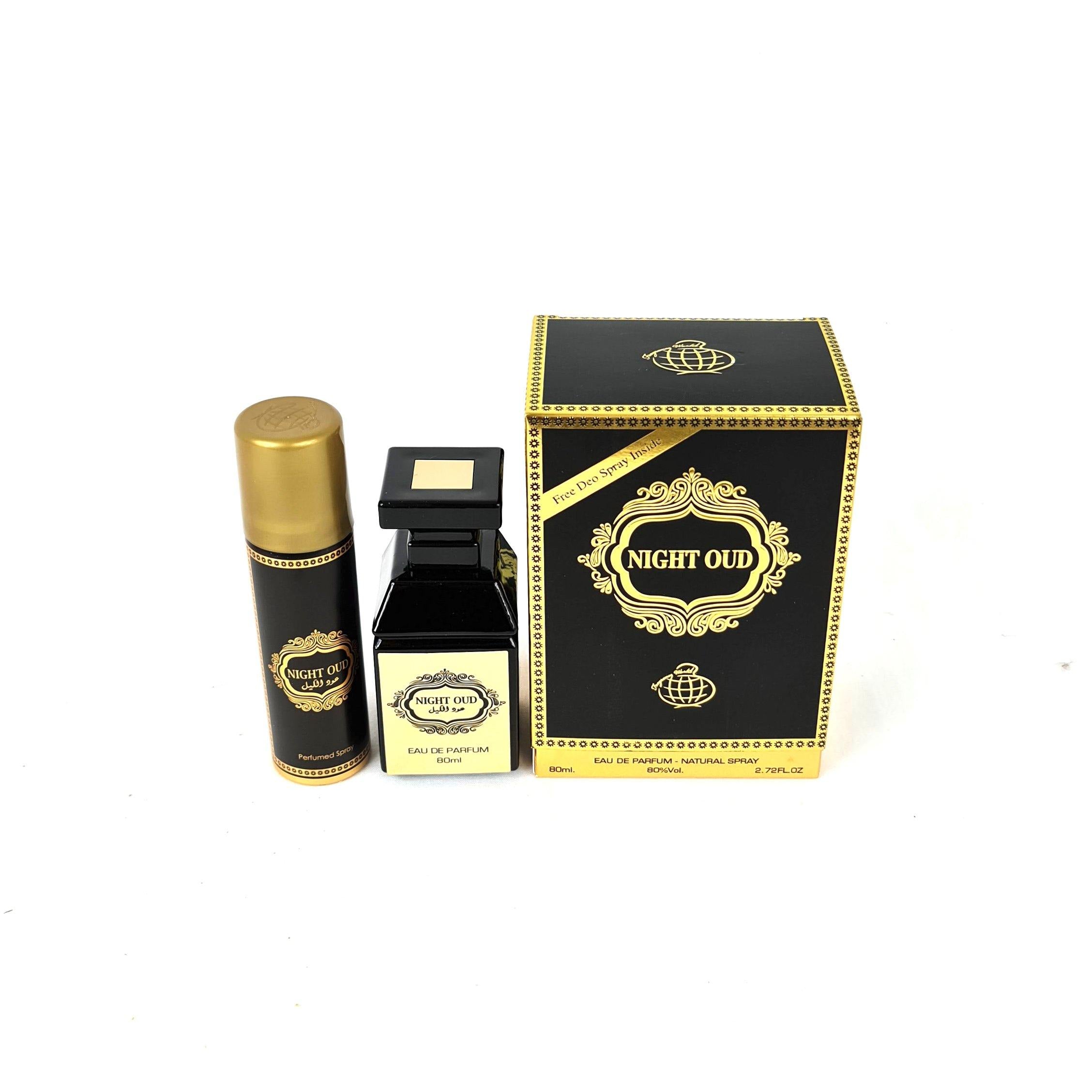 Parfum Night Oud, Fragrance World, de parfum 80 ml, unisex