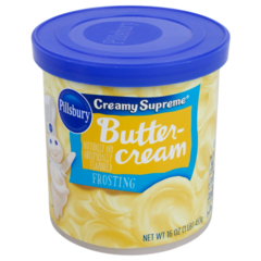 Pillsbury Creamy Supreme Butter Cream Frosting 16oz