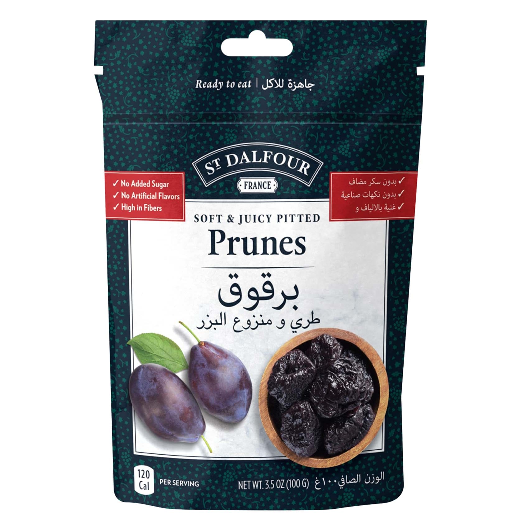St.Dalfour Soft & Juicy Prunes 100 g