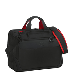 Delsey Parvis + 2Cpt Satchel - Pc Protection Black 1pc