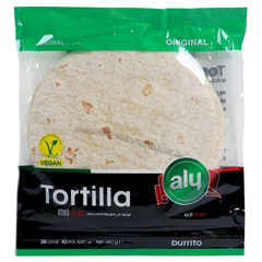 Aly Lavas Wheat Tortilla 25 cm 650g