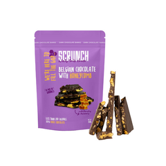 Scrunch Dark Chocolate With Honeycomb 150g