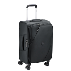 Delsey Maringa 4 Wheels 55cm Trolly Case Black 1pc