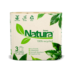 Sanita Natura Paper Towels 3rolls