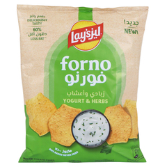 Lay's Forno Yogurt & Herbs Baked Potato Chips 95g