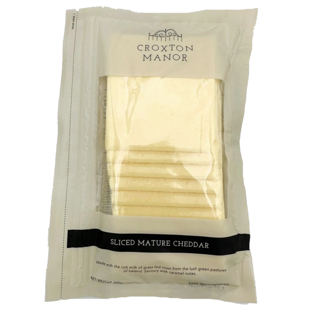 Sliced Mature Cheddar Cheese 200 G