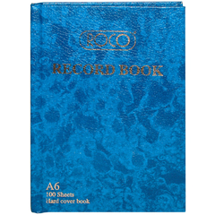 Roco Record Book A6 Size 200 Pages (100 Sheets) 10.41 Cm ( 4.10 In )X 14.99 Cm ( 5.90 In ) RQ-23516BLE