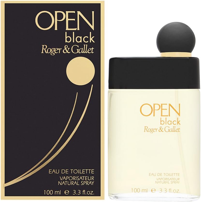 Roger & Gallet Open Black For Men Eau De Toilette 100ml