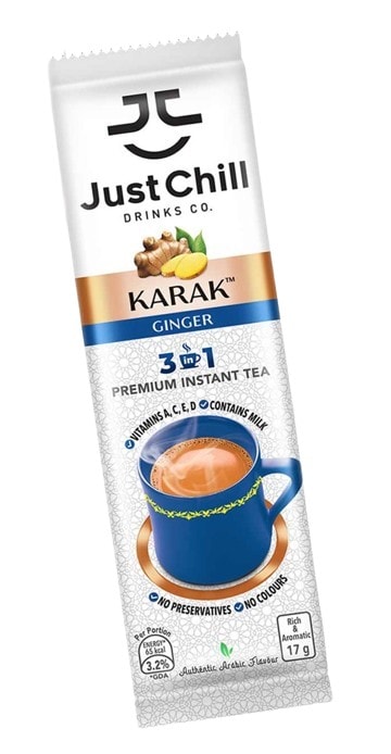 JC 3in1 Ginger Karak Premium Instant Tea 26g