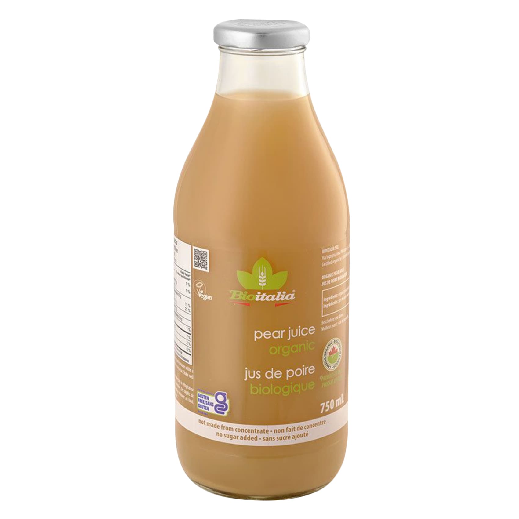 Bioitalia Organic Pear Juice – 750 ml