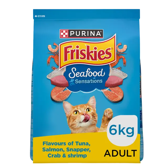 Dry Cat Food Seafood Sensation