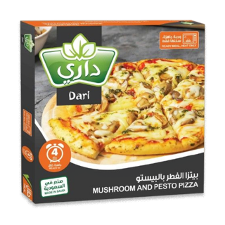 Mushroom & Pesto Pizza 390G