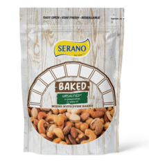 Serano Baked Mixed Nuts Unsalted 150g