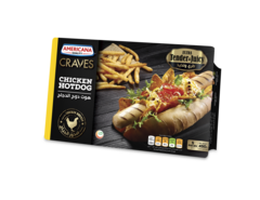 Americana Craves Chicken Hotdog 450g